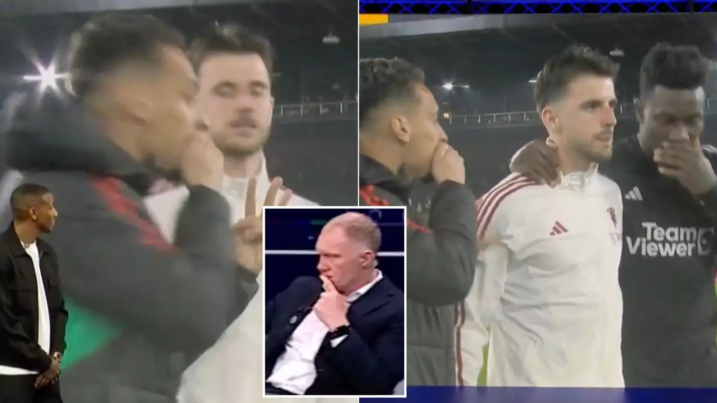Paul Scholes may have worked out what three Man Utd players were hiding speaking about after Palace defeat