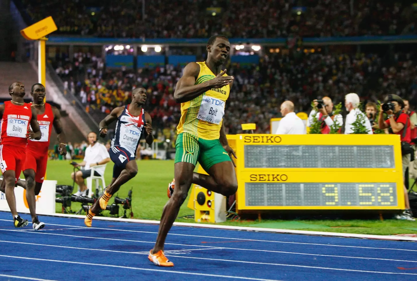 Usain Bolt remains the fastest man on the planet. (Image: Andy Lyons / Staff via Getty)