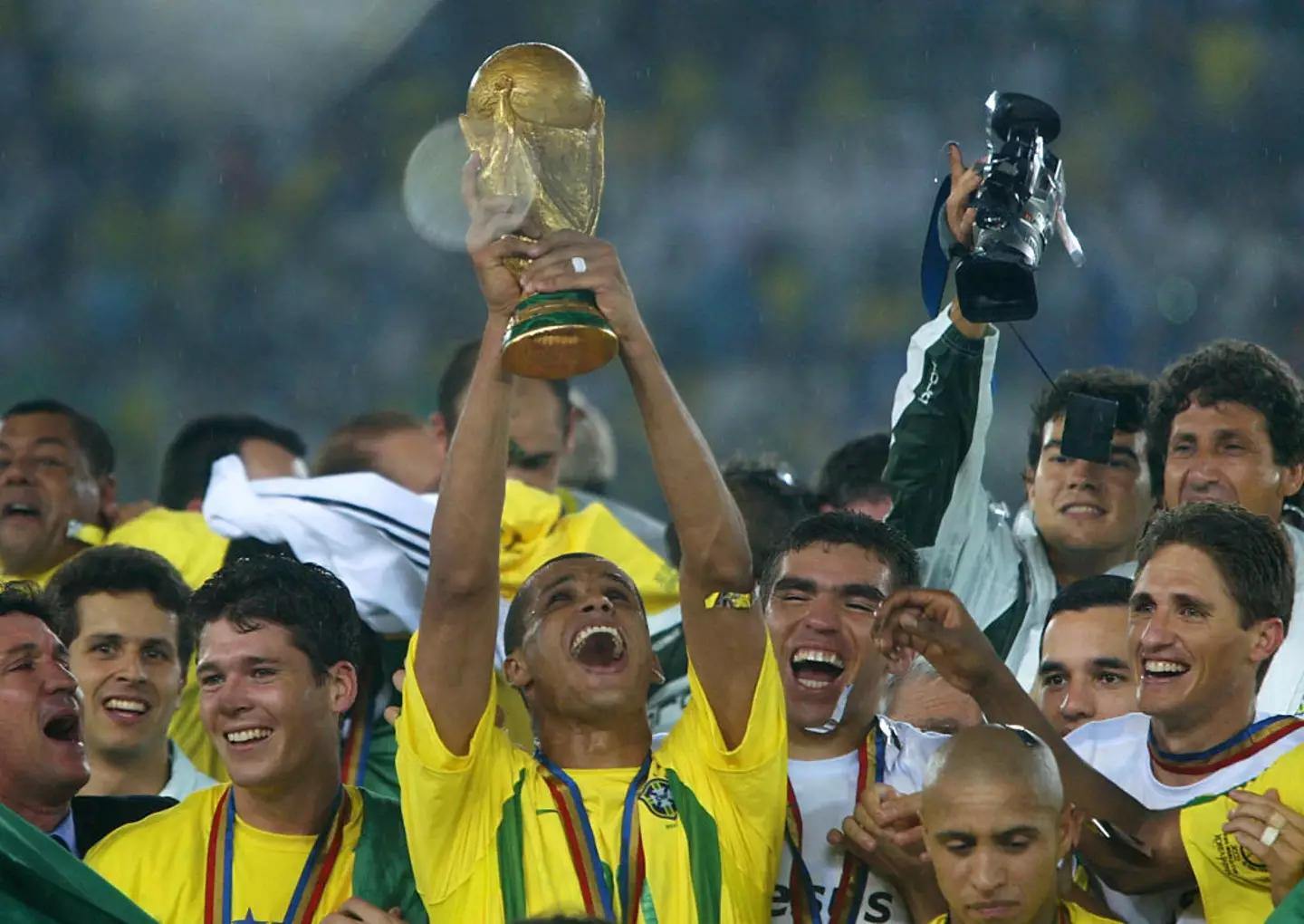 Rivaldo won the World Cup with Brazil in 2002. (Image: Getty)