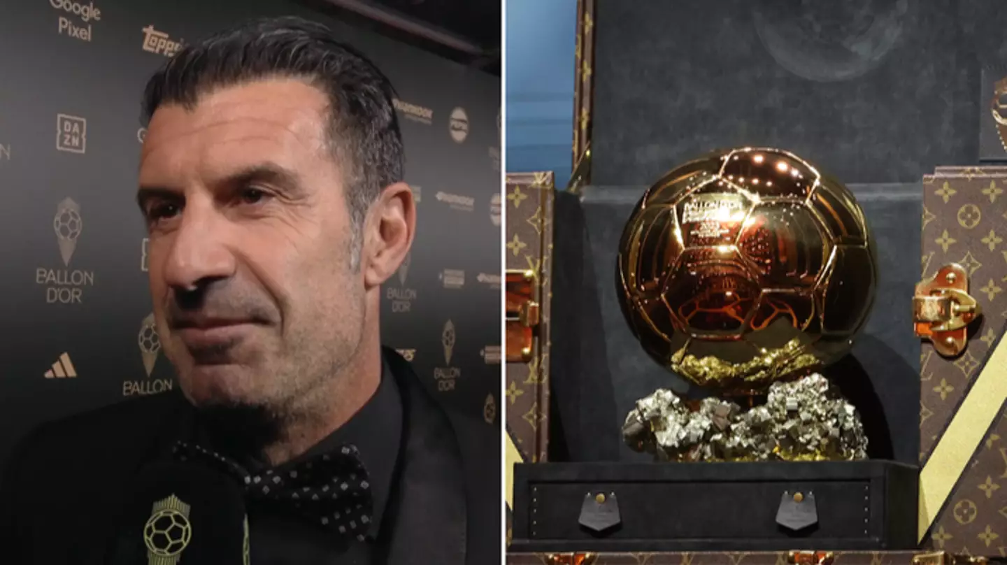 Luis Figo issues furious statement after fake quote about the Ballon d'Or circulates online