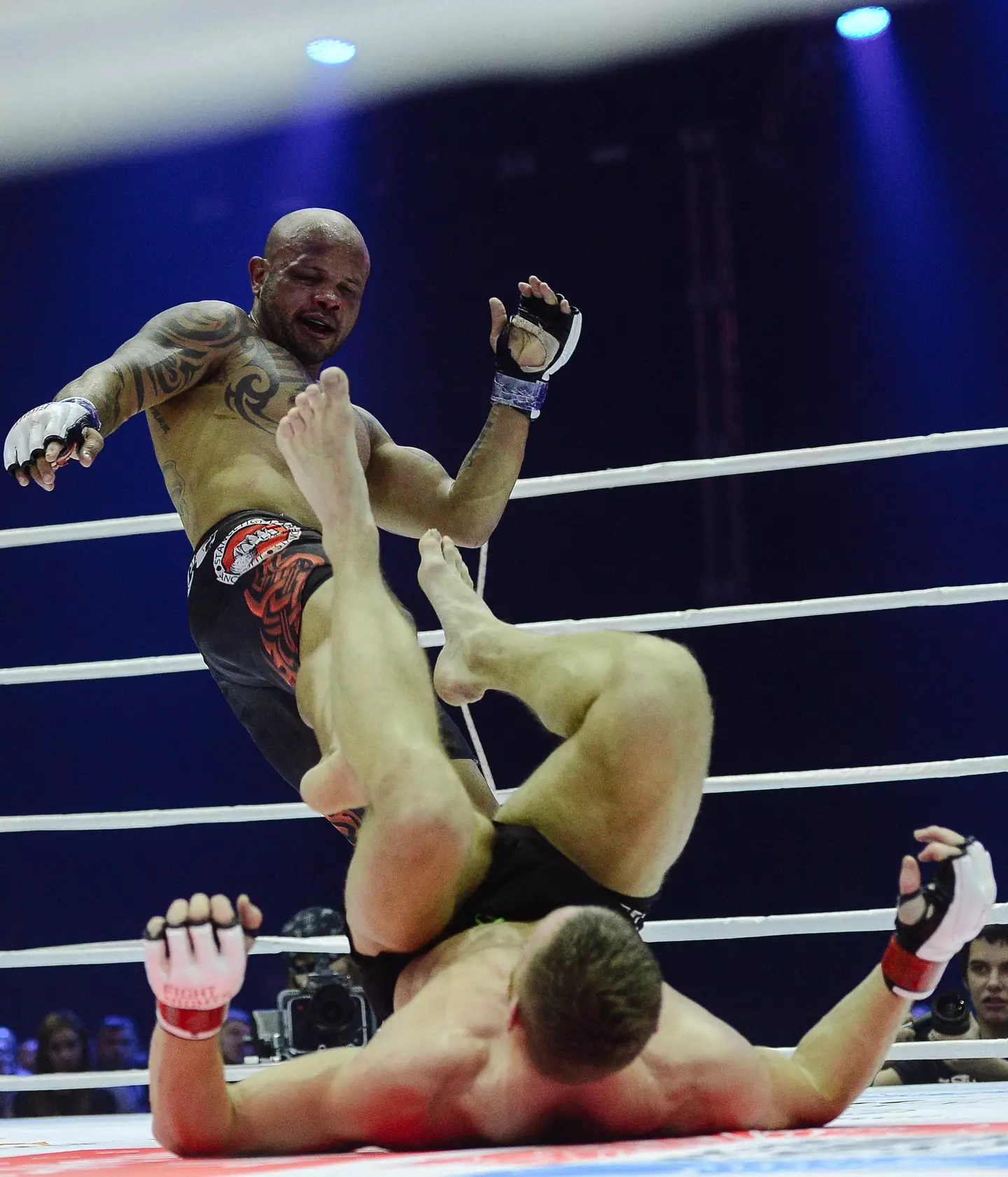 Falcao fought once in the UFC before being released in 2010 before being released (Image: Alamy)