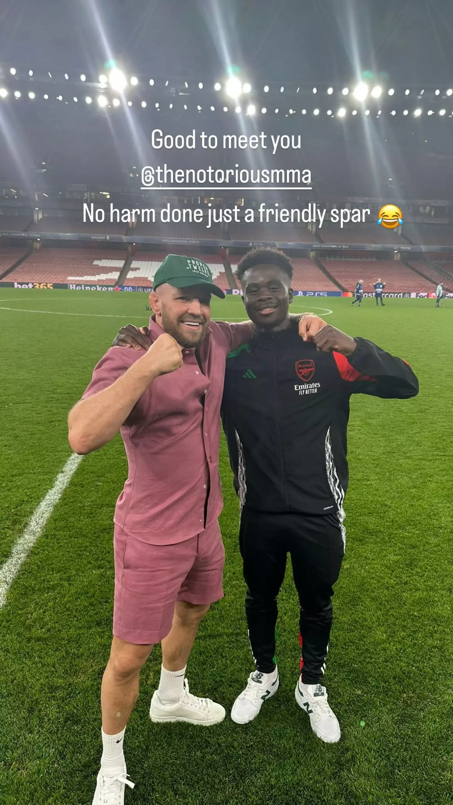 Image: Instagram/@bukayosaka87