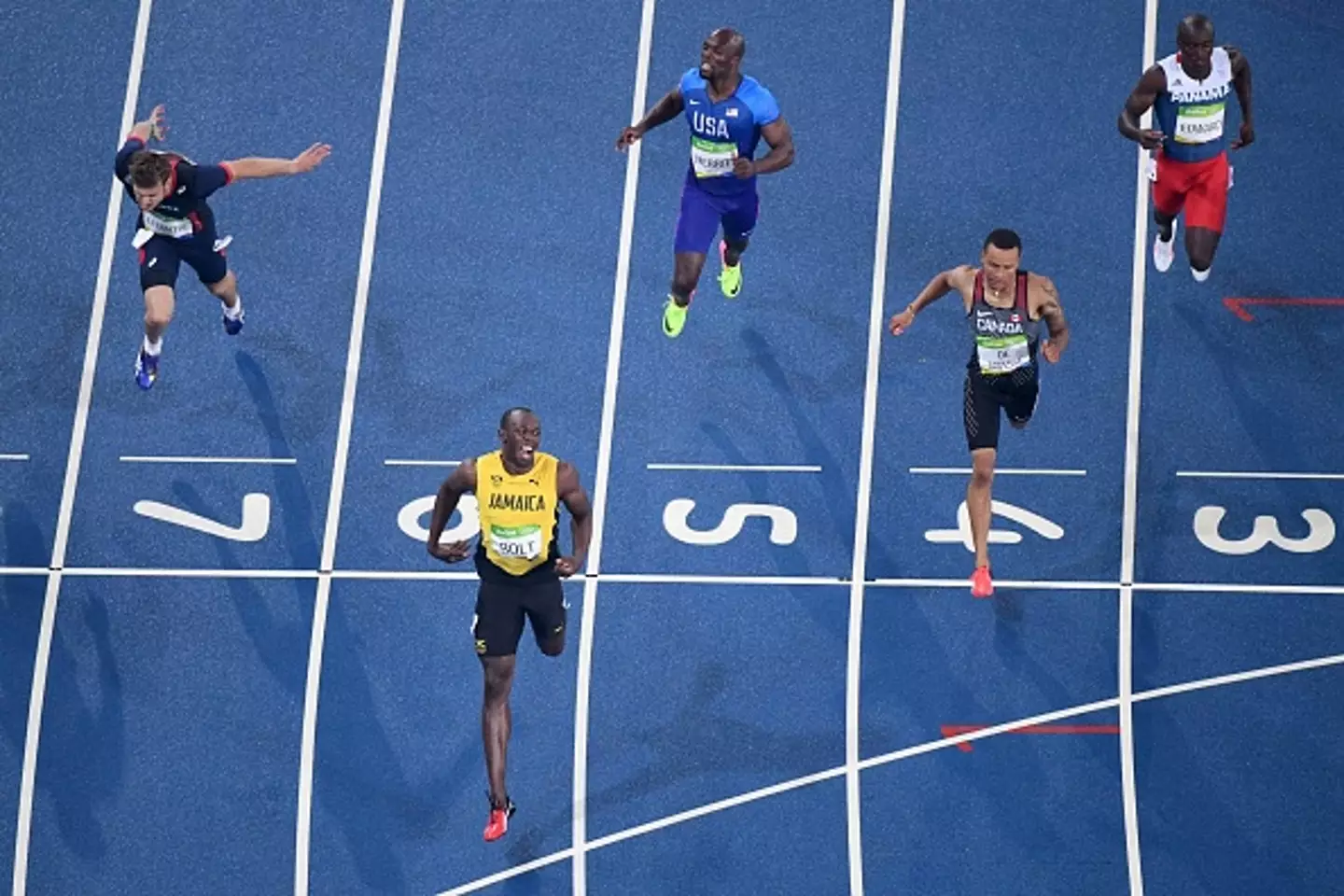 Bolt won his final Olympic gold medals at Rio 2016 (Image: Getty)