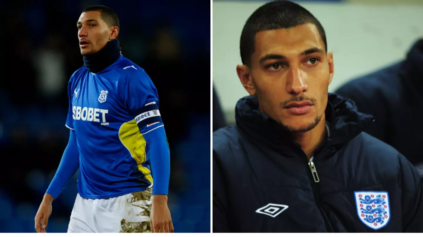 Former England international played 23 year career while fighting secret health battle