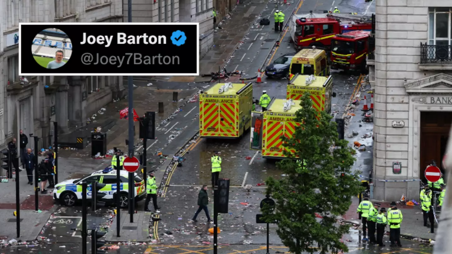 Joey Barton slammed as fans demand apology for deleted post about incident at Liverpool parade