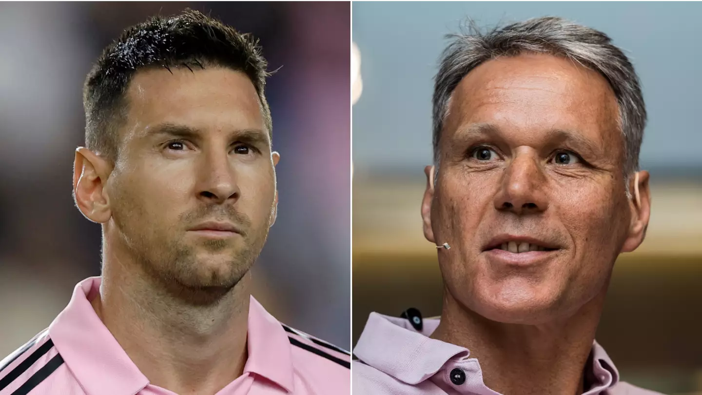 Marco van Basten has named his three best players of all time as Lionel Messi brutally snubbed