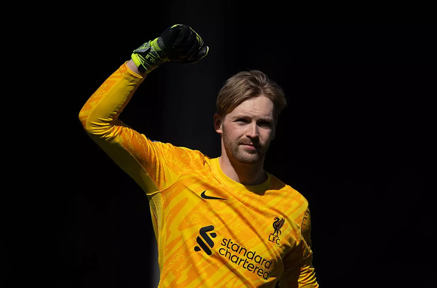 Caoimhin Kelleher has made 20 appearances for Liverpool this season. (Image: Getty)