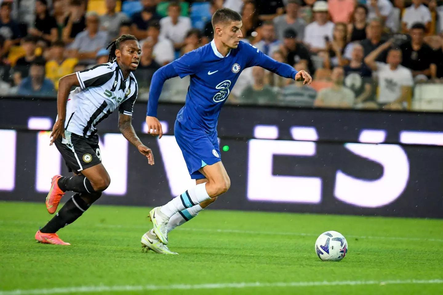 Kai Havertz in action against Udinese. (Alamy)