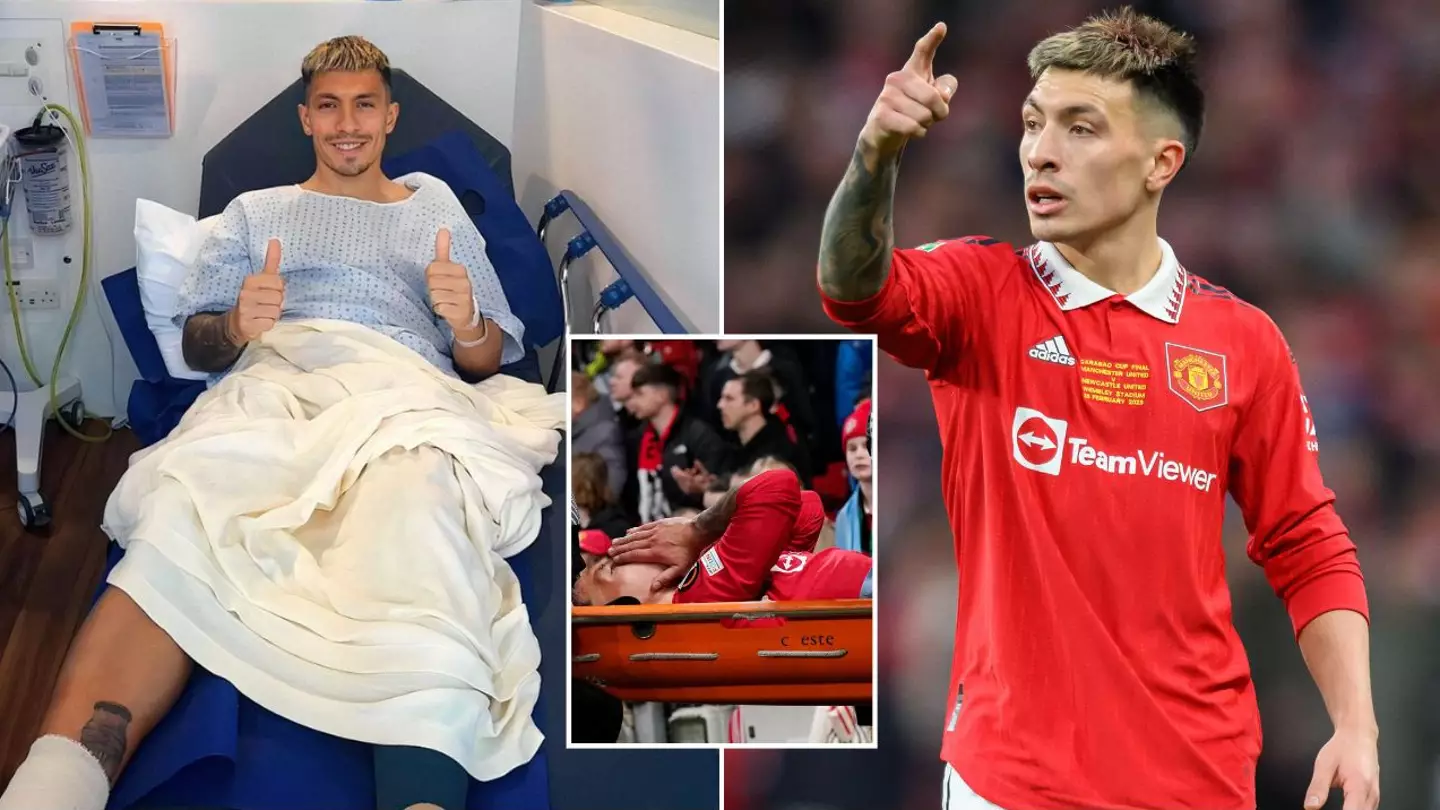 Lisandro Martinez posts positive injury update that will delight Man Utd supporters