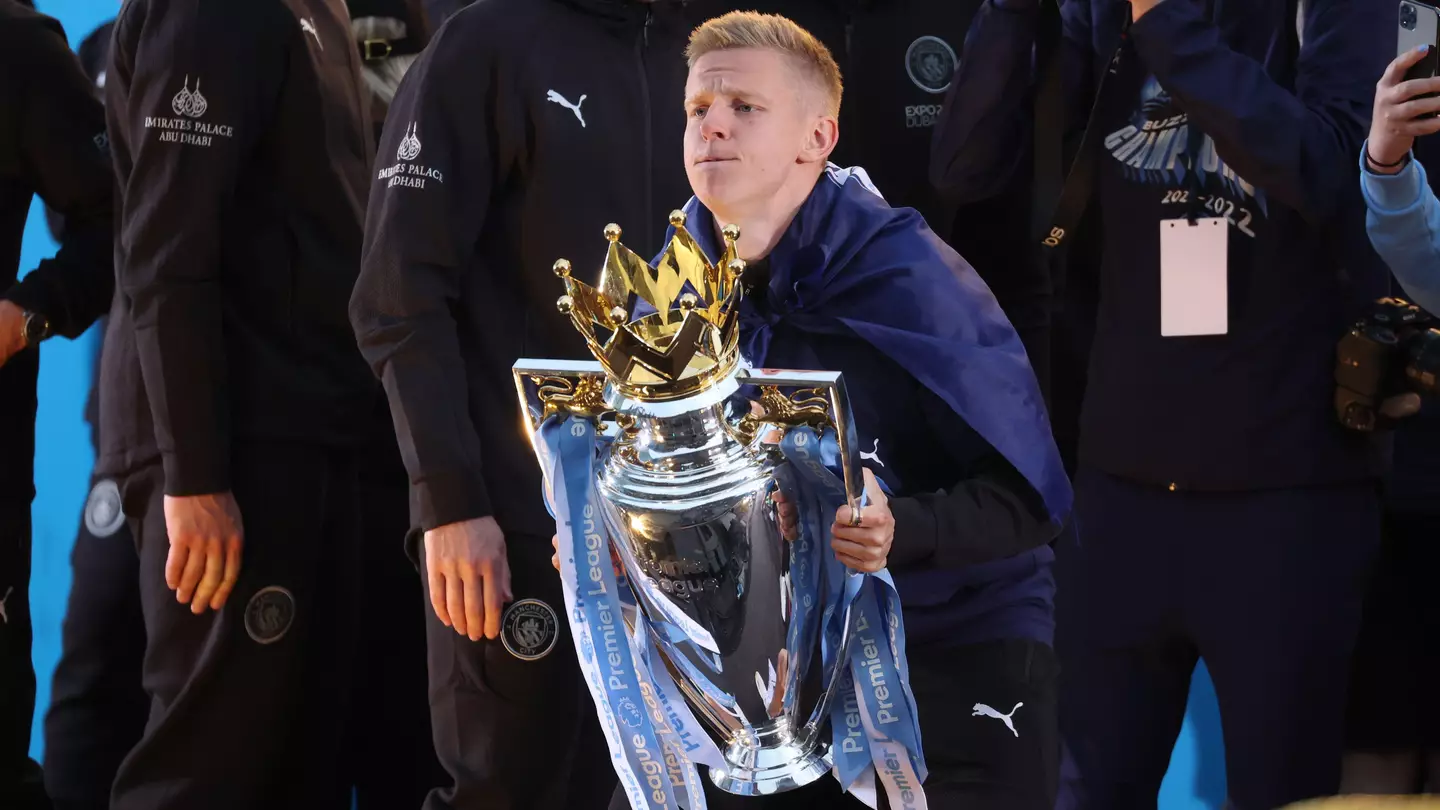 Oleksandr Zinchenko is set to join Arsenal from Manchester City