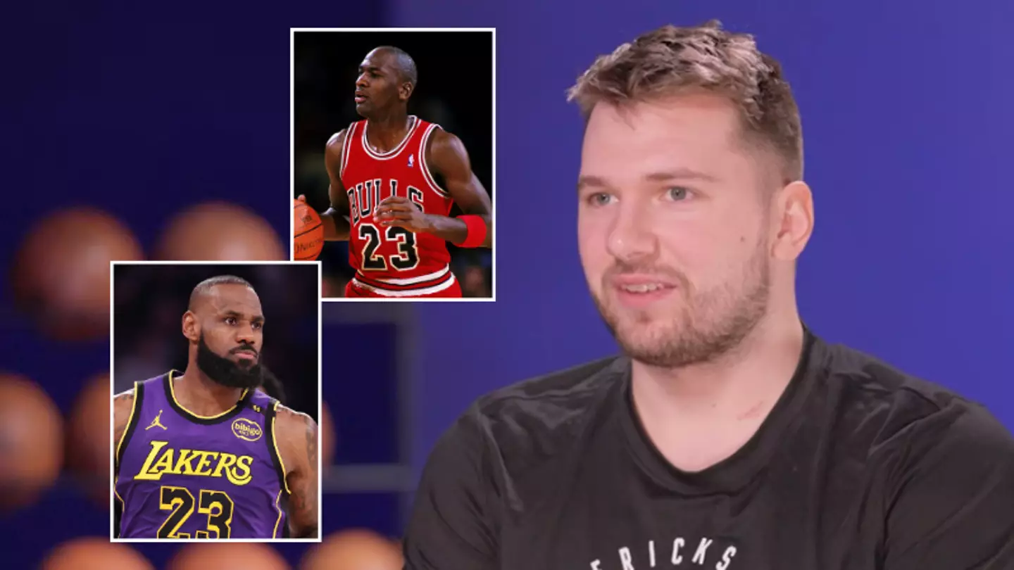 Luka Doncic settled the LeBron James vs Michael Jordan GOAT debate with controversial answer