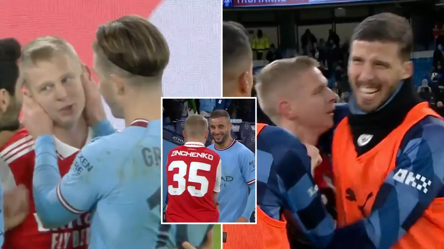 Oleksandr Zinchenko once reacted angrily after being 'bullied' by former teammates before Ben White incident