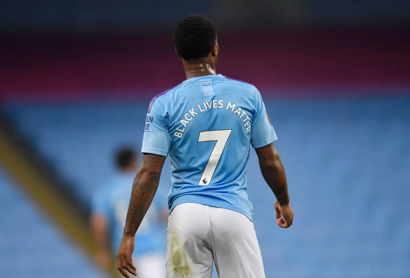 Raheem Sterling has continues to do admarable work his platform to fight against racism. (Alamy)
