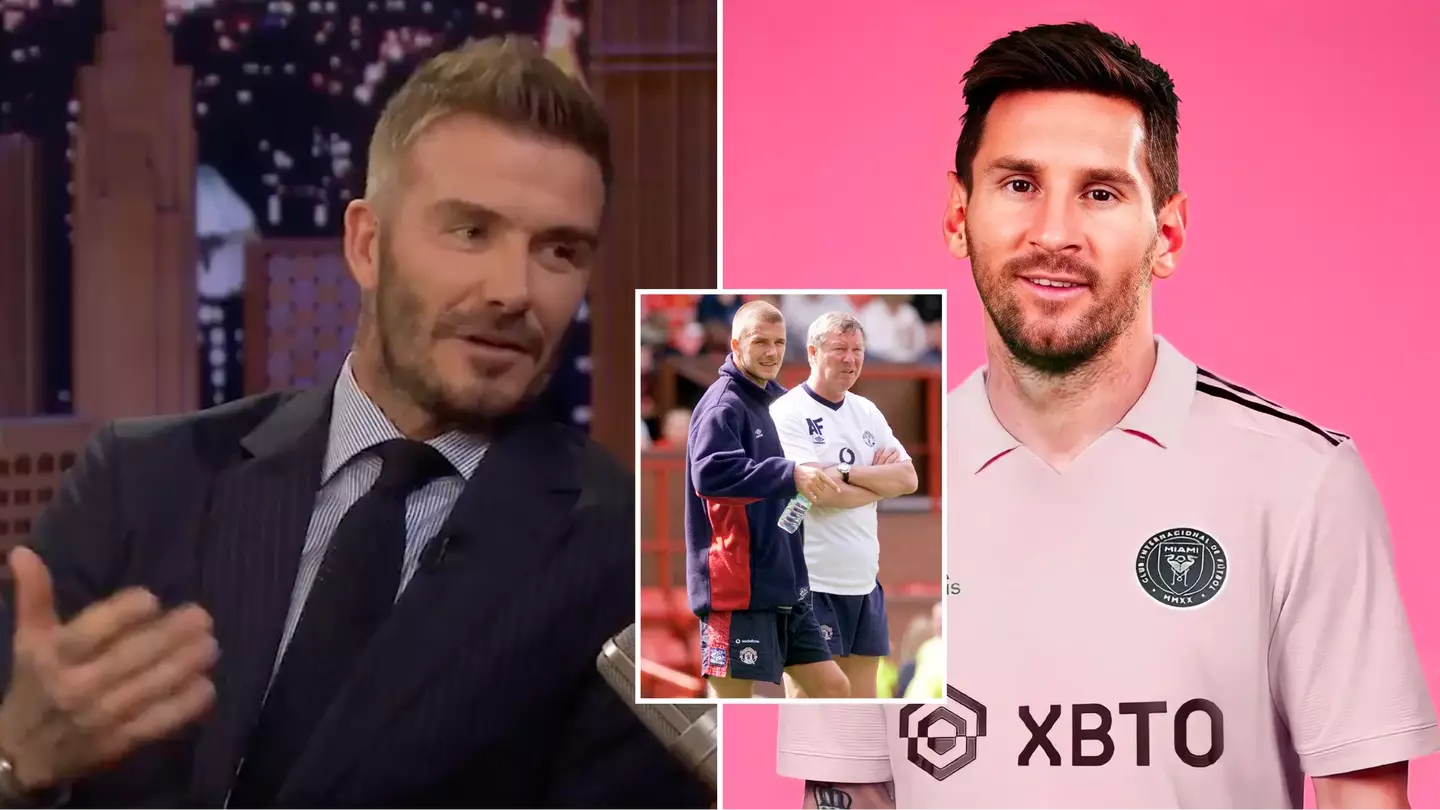 Sir Alex Ferguson gave David Beckham some advice before deciding on Lionel Messi move