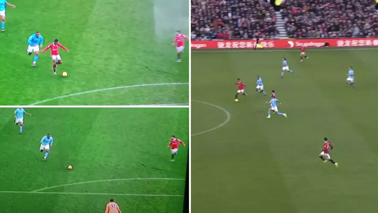 Rashford's offside wasn't the worst decision of the season according to Poll. Image: Sky Sports