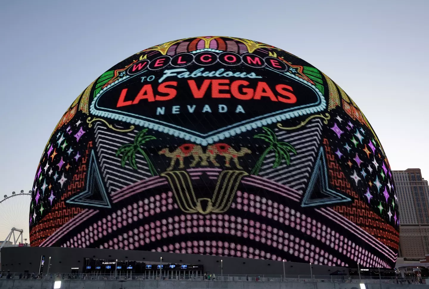 The Sphere will host UFC 306 on September 14. Image: Getty