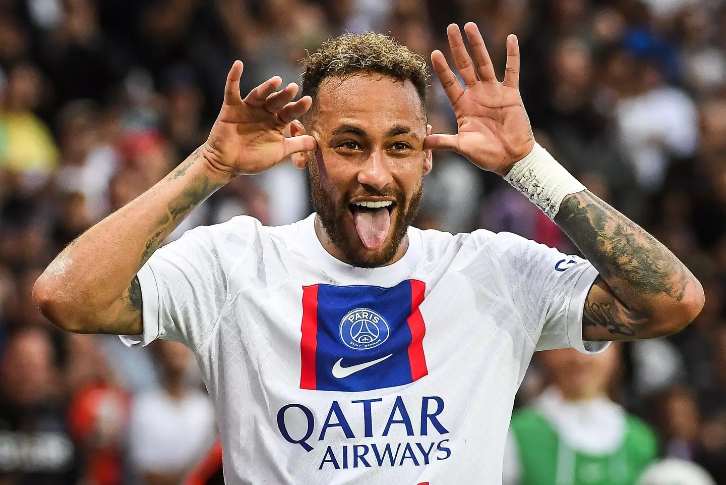 Neymar scored as PSG beat Troyes 4-3 on Saturday (Image: Alamy)