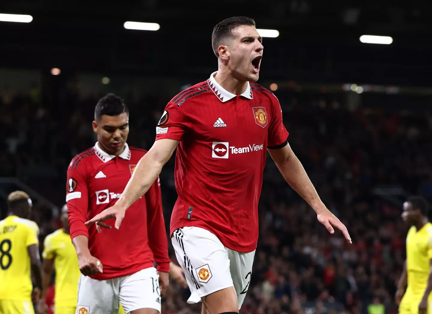 Diogo Dalot scored his second United goal against FC Sheriff (Alamy)