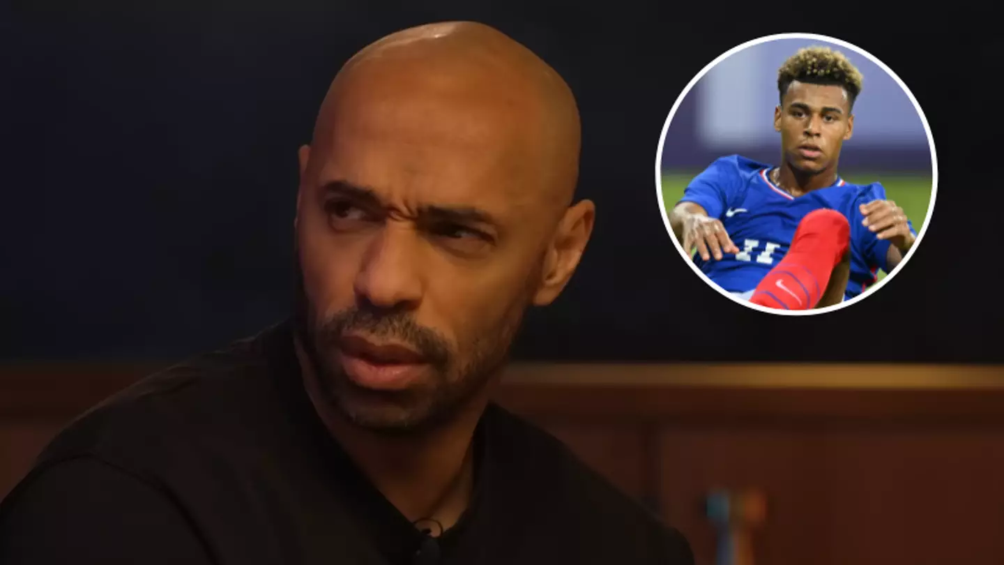 Thierry Henry reveals the one thing Desire Doue kept doing that made him threaten to substitute him at Olympics