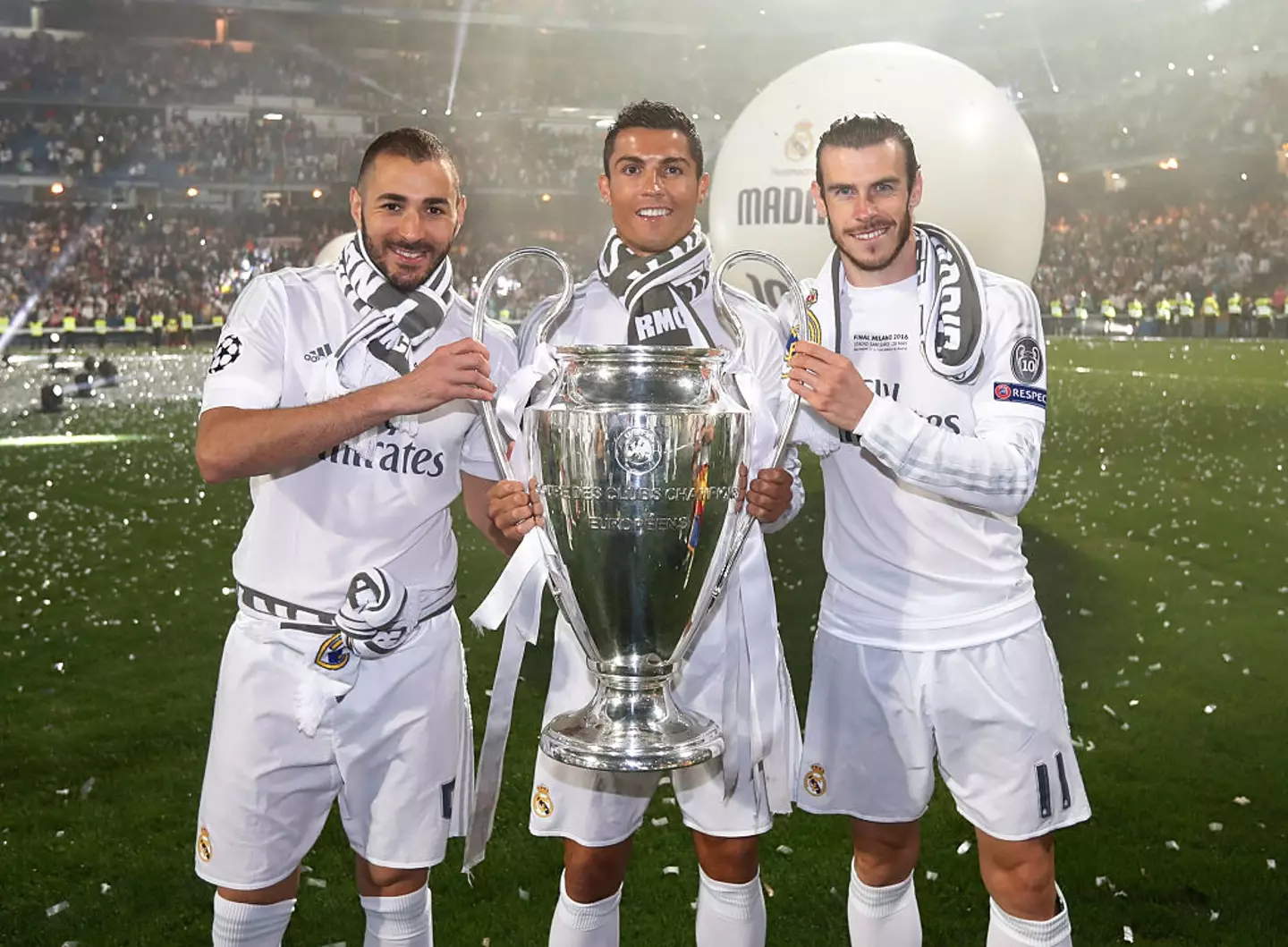 Gareth Bale and Christiano Ronaldo enjoyed a successful partnership at Real Madrid. (Image: Getty)