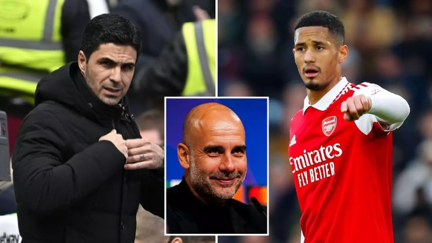 Arsenal could face William Saliba contract uncertainty if Man City match ends in defeat