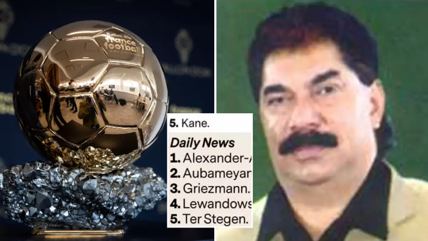 Sri Lankan journalist Hafiz Marikar is responsible for some of the strangest Ballon d'Or votes ever