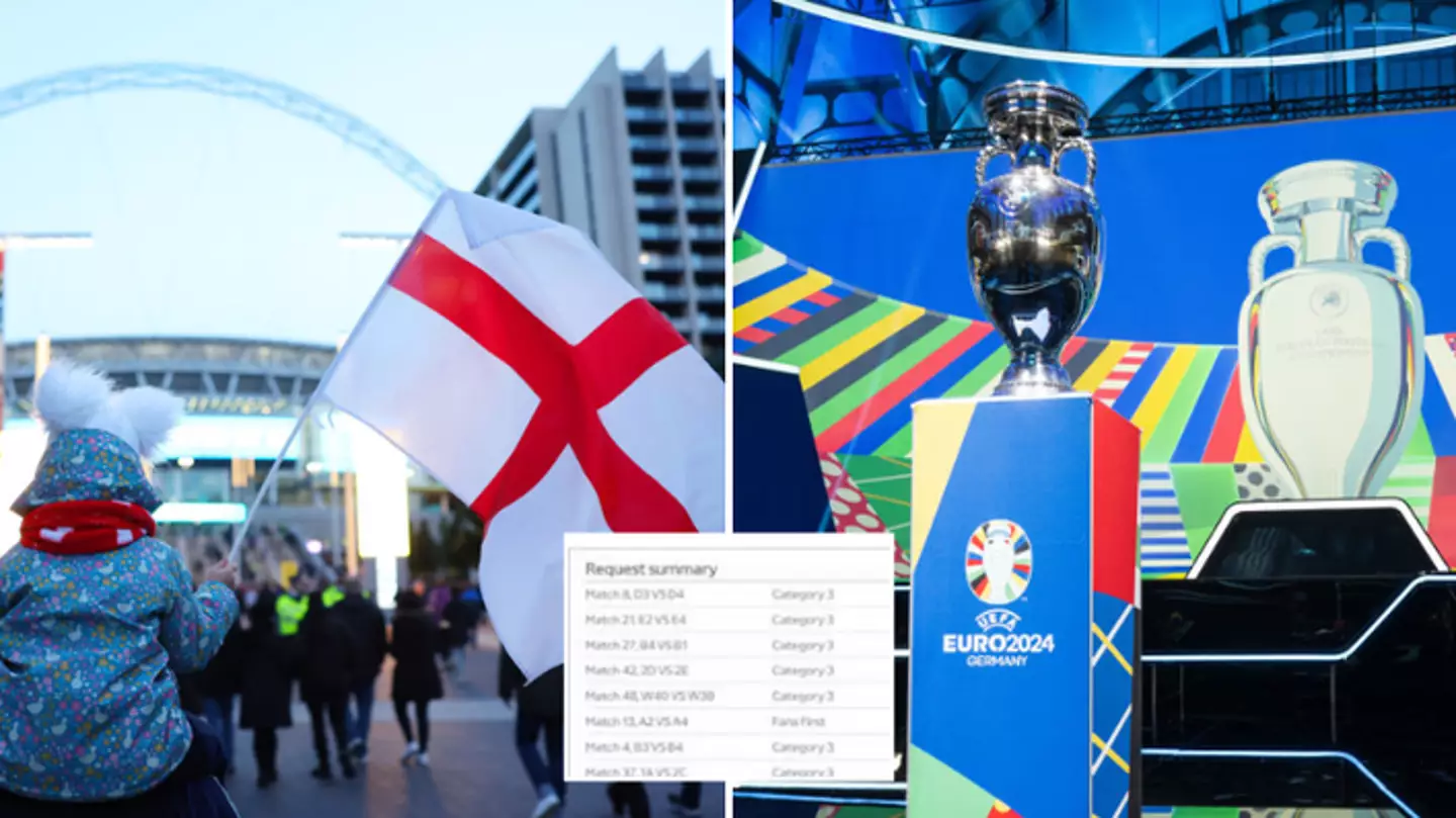 England fans fear bots 'rigged' the Euro 2024 ballot as tickets appear on resale sites with hugely inflated prices