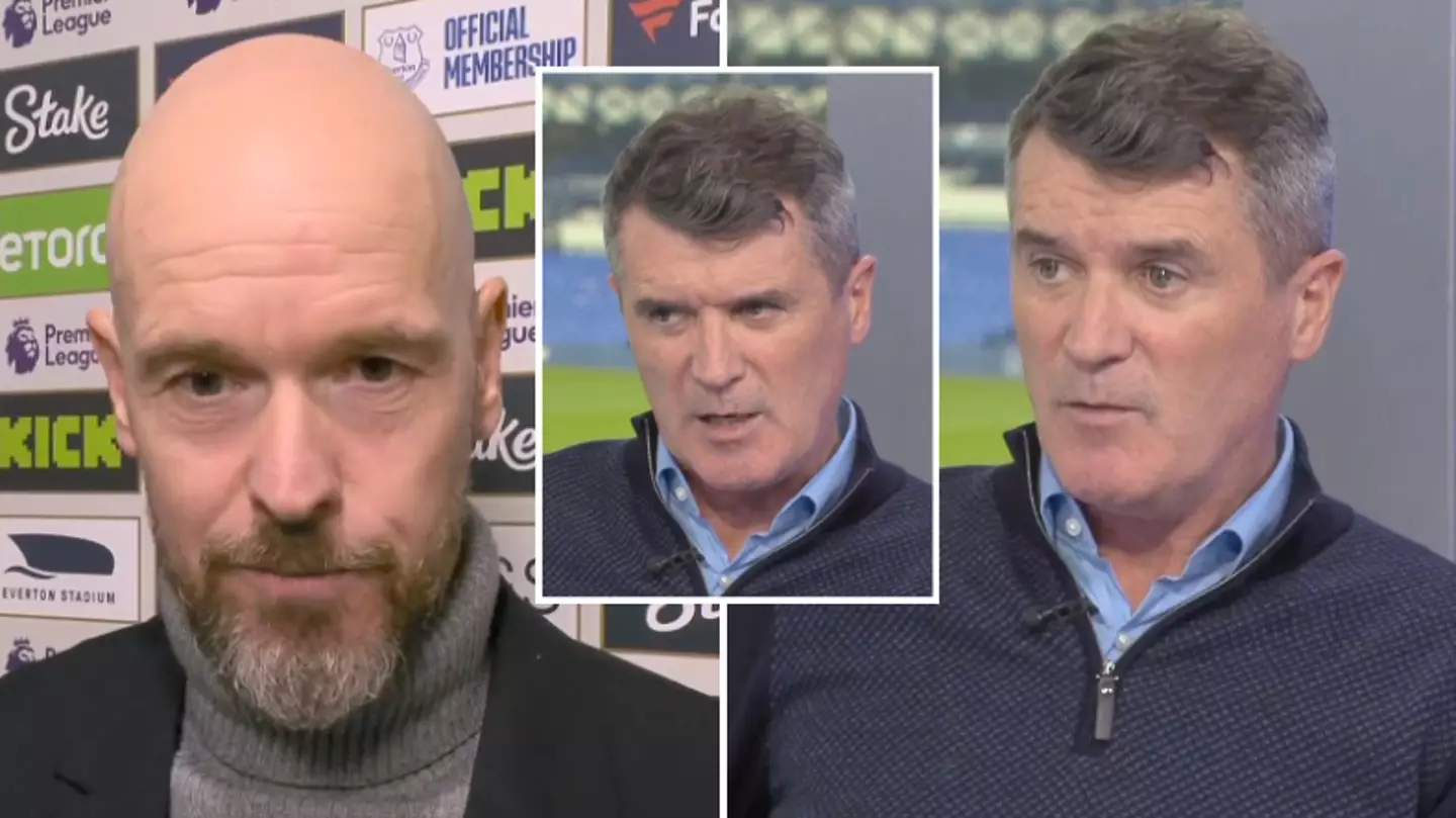 Roy Keane ruthlessly hits out at 'absolutely bloody rubbish' from Erik ten Hag's post-match interview