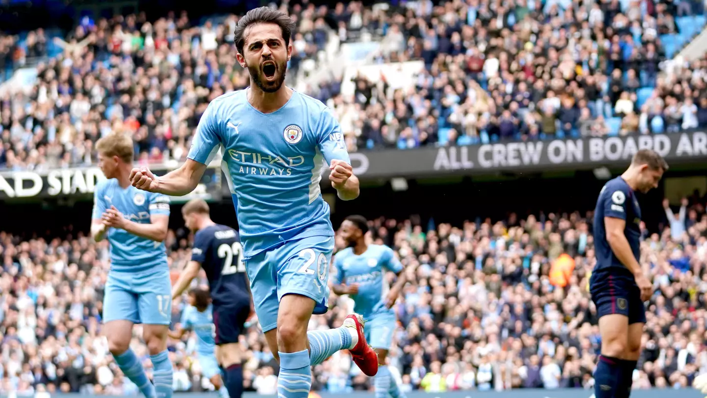 Bernardo Silva in action