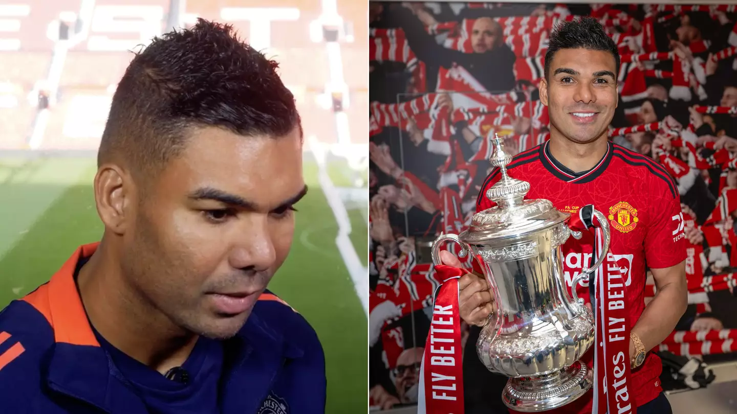 Casemiro explains why he gave his FA Cup medal to Man United teammate