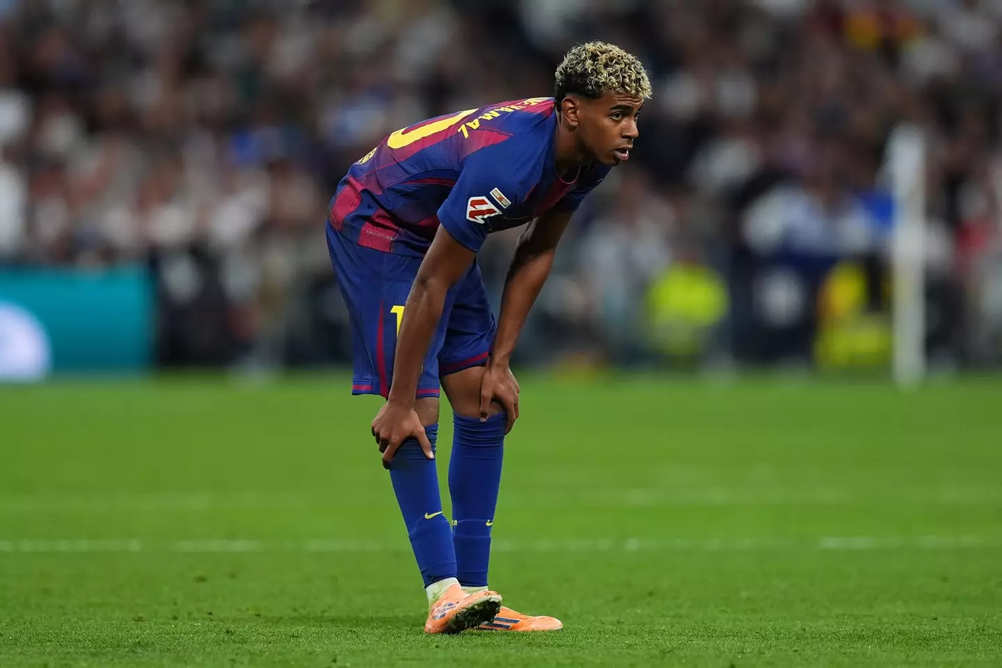 Lamine Yamal has been struggling with the condition. Image credit: Getty