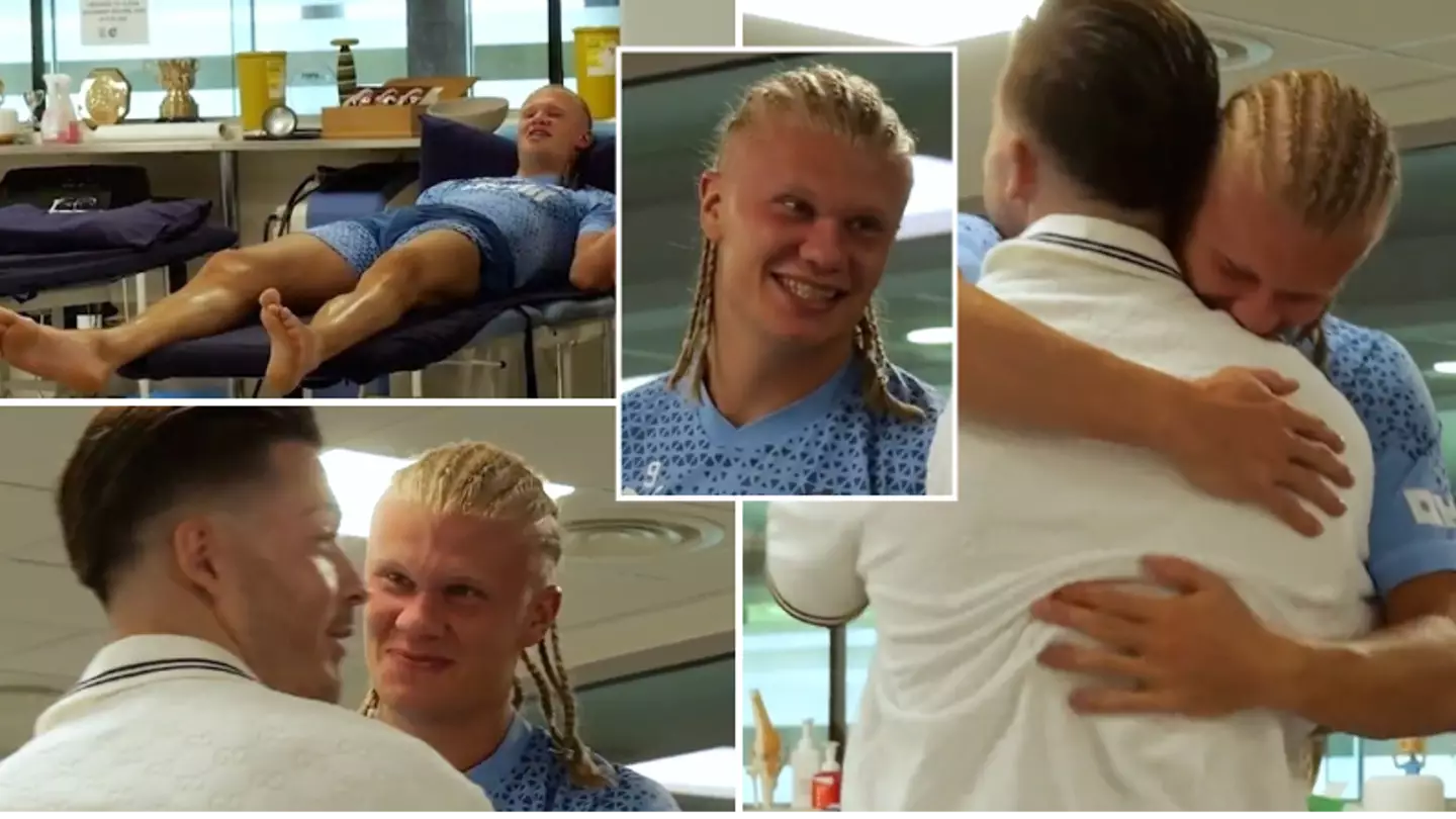 The bromance between Erling Haaland and Jack Grealish is for real, their reunion was so wholesome