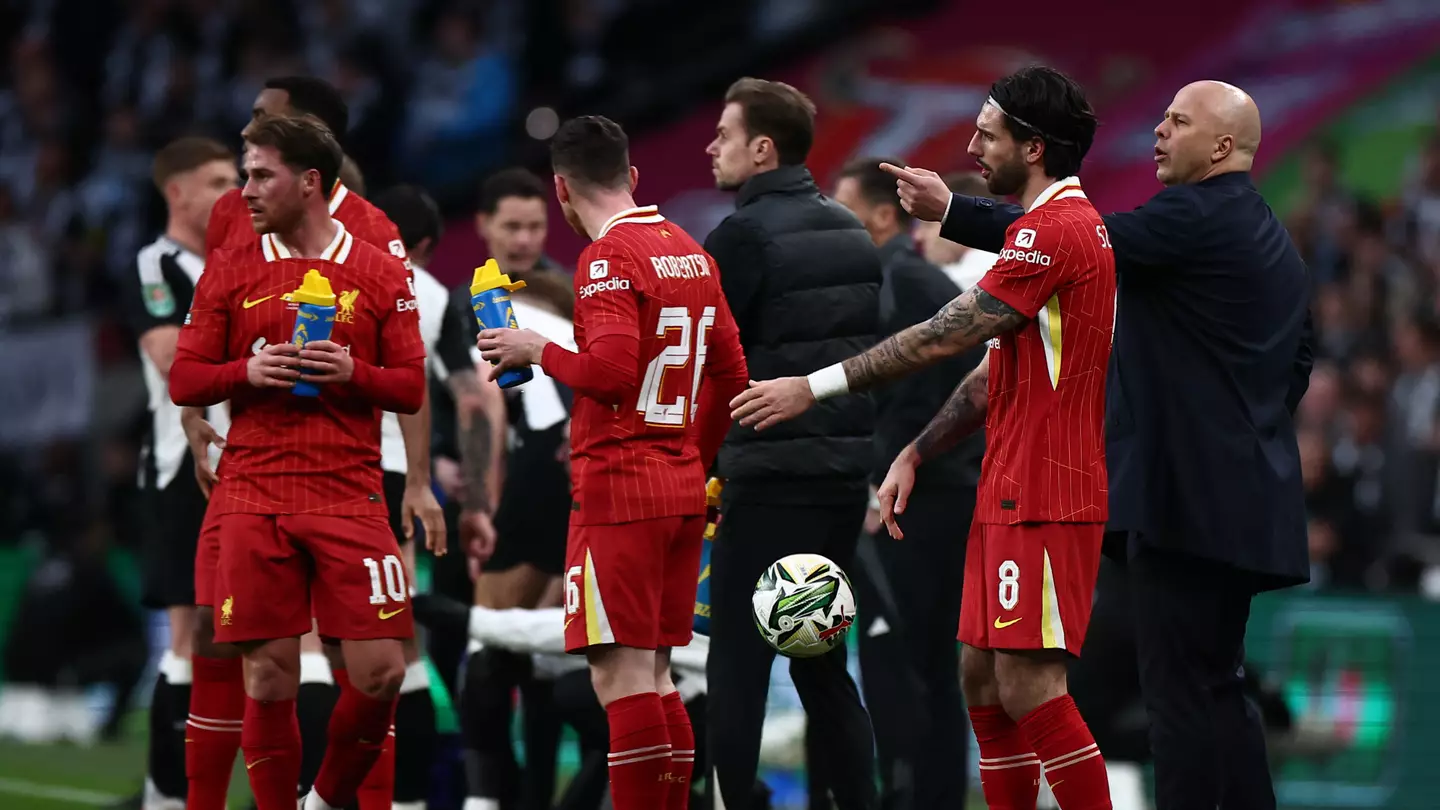 Fans are addressing the huge elephant in the room about one Liverpool player after losing Carabao Cup final to Newcastle