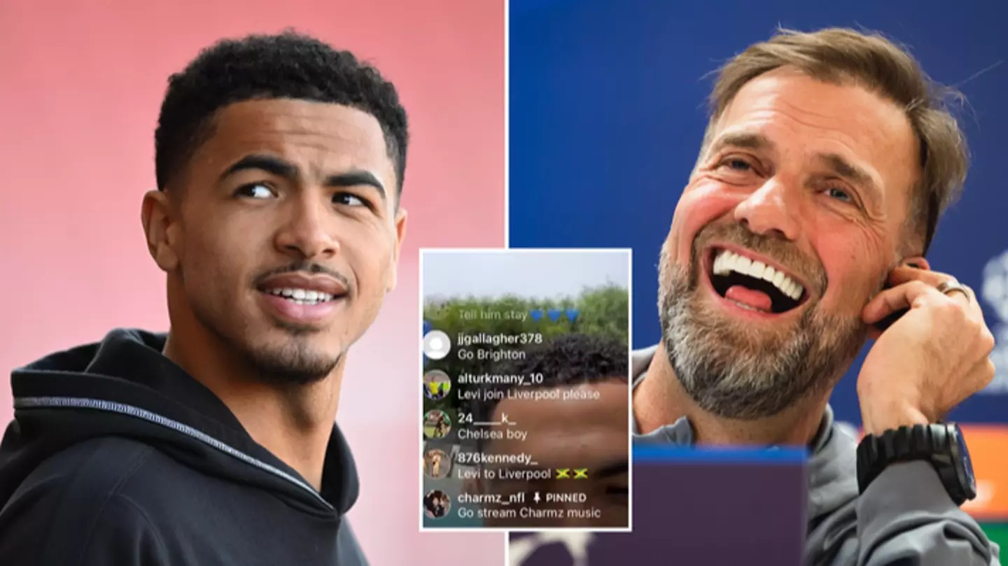 Levi Colwill was asked about joining Liverpool on Instagram live and his response was very awkward