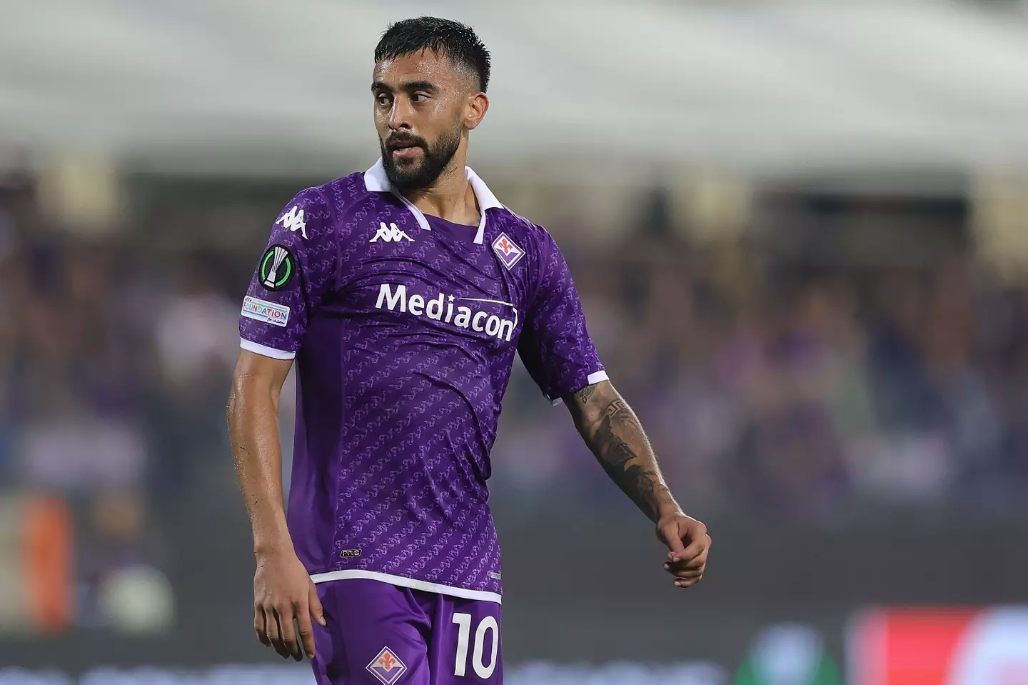 Nicolas Gonzalez in action for Fiorentina. Image: Getty 