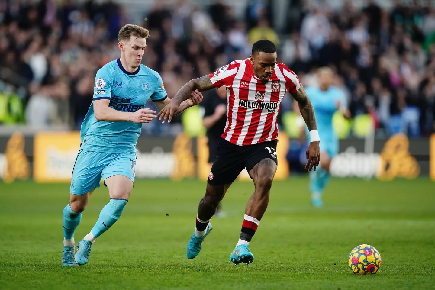 Could Ivan Toney return to Newcastle? Image: Alamy