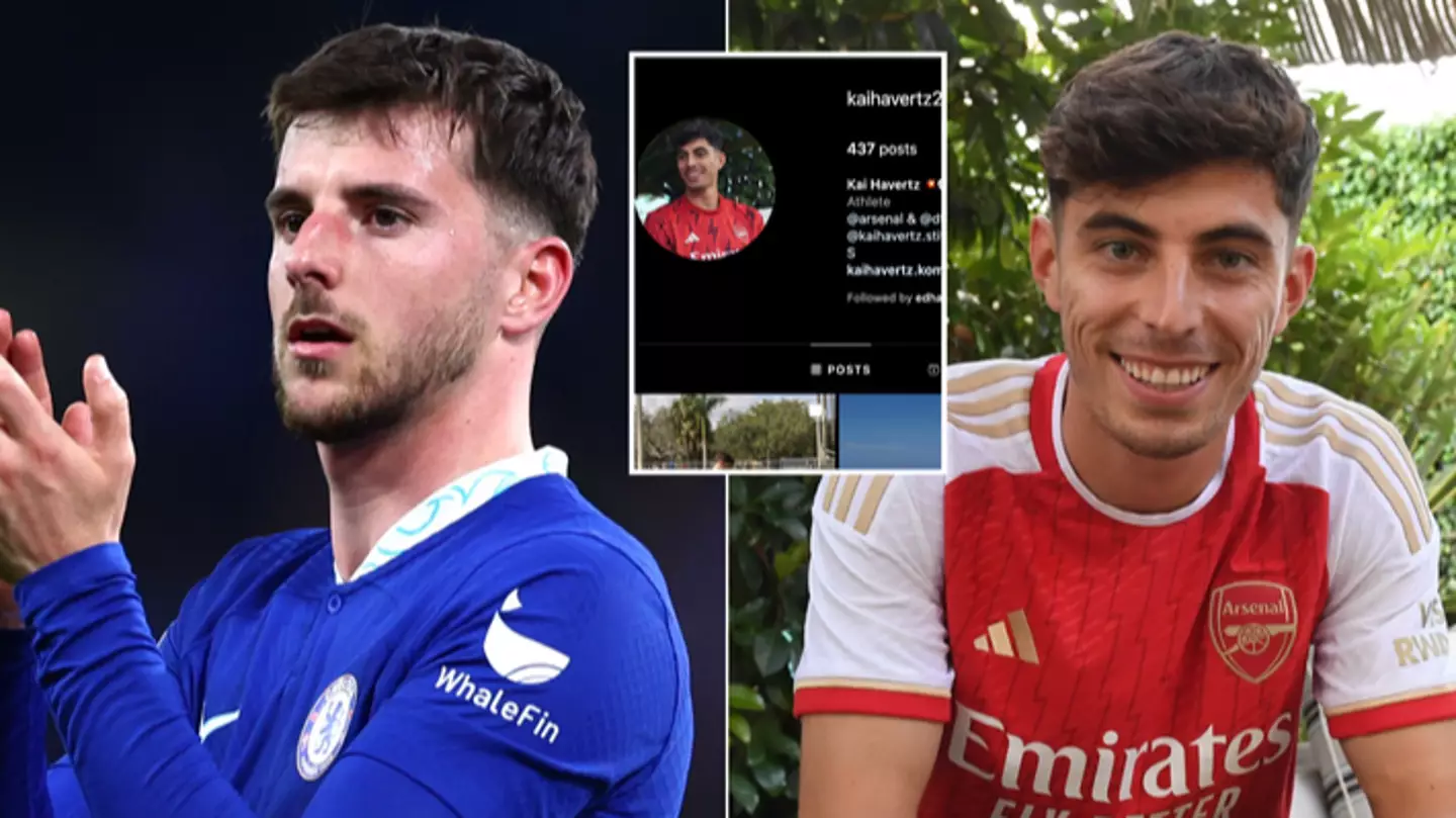 Kai Havertz brutally mocked by fans after response to Mason Mount's goodbye video