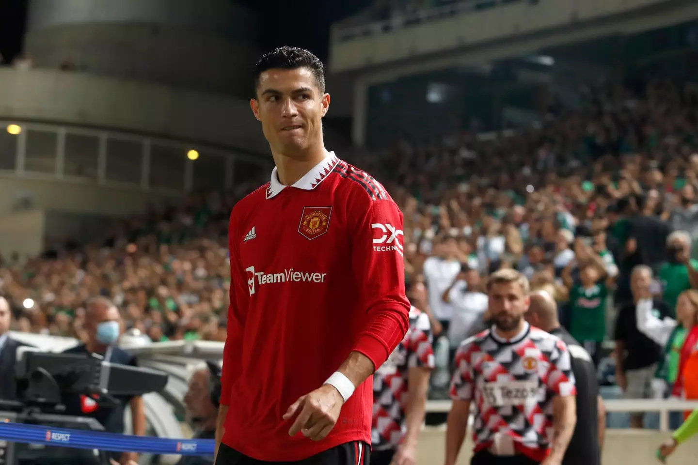 Man Utd star Cristiano Ronaldo pictured (