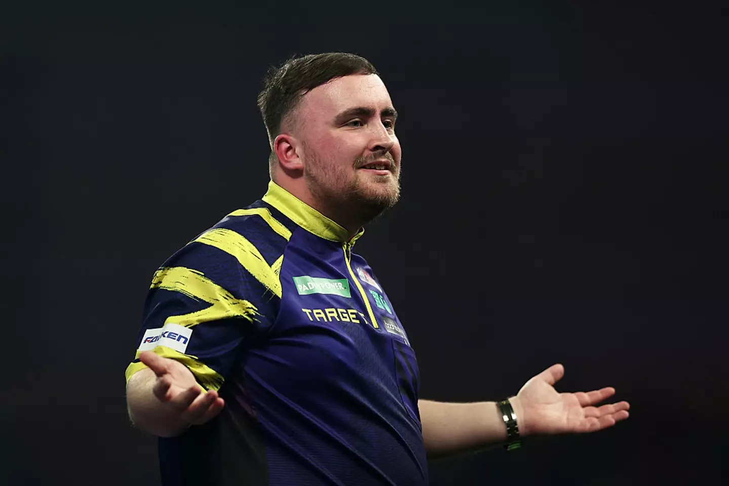 Luke Littler beat Rob Cross to reach the last eight (Credit:Getty)