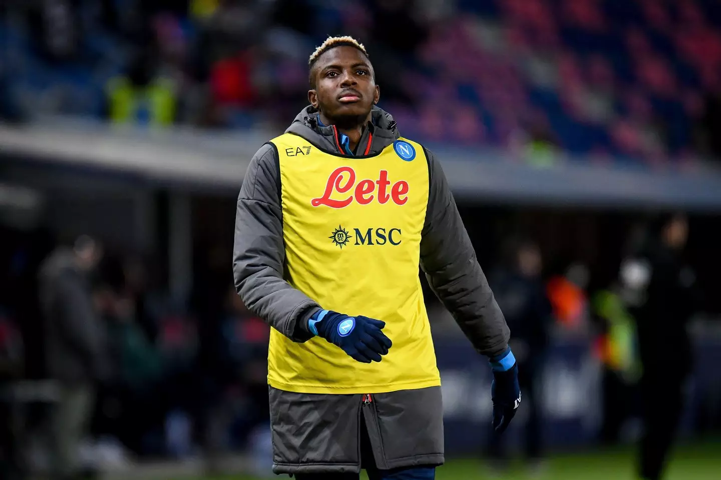 Osimhen is being linked with a move to a number of clubs this summer (PA)