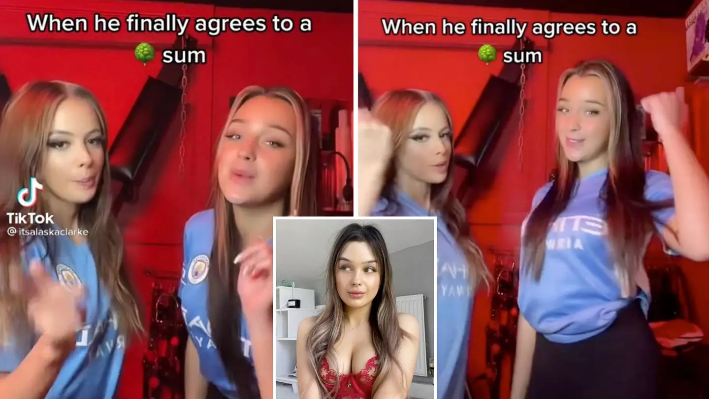 Another Dominatrix Poses In Manchester City Shirt And Claims Player 'Has Agreed To A Threesome'