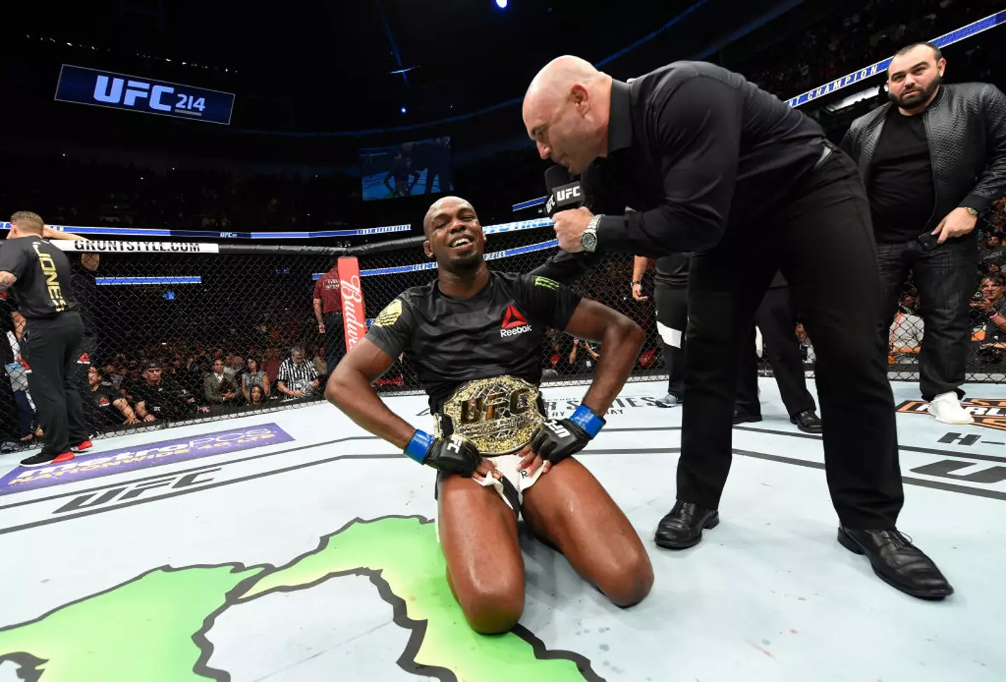 Joe Rogan thinks Jon Jones is the GOAT (Credit:Getty)