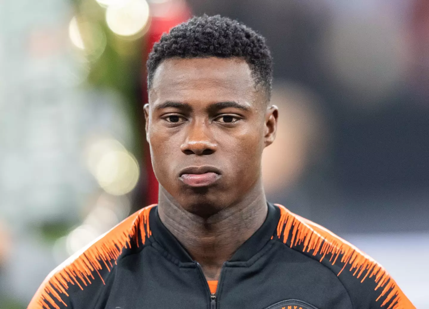 Quincy Promes lining up for the Netherlands. Image: PA