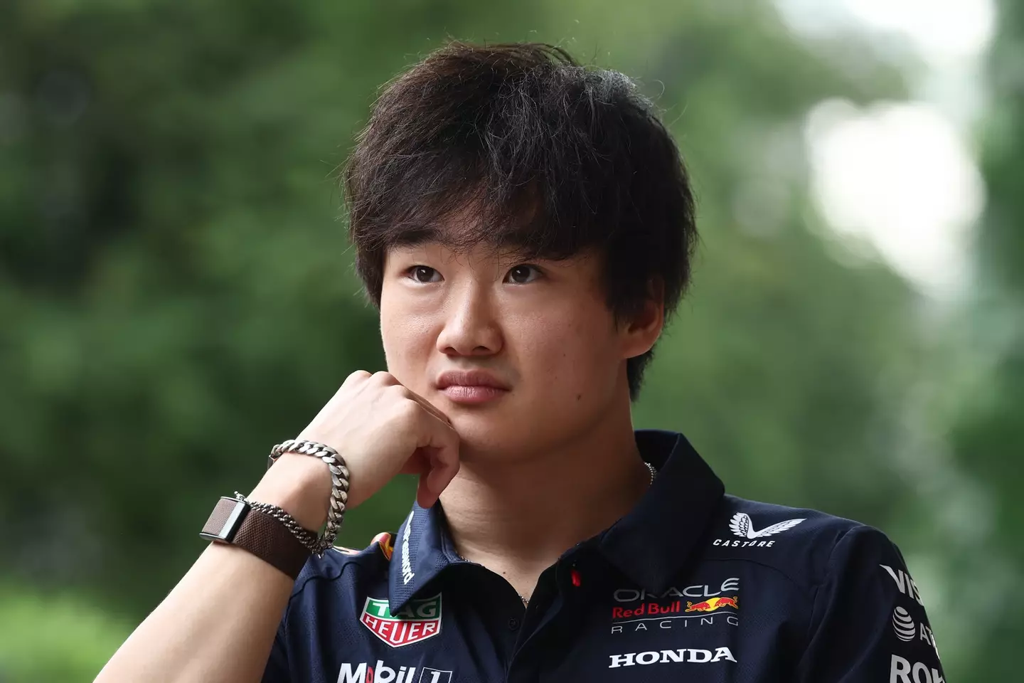 Yuki Tsunoda will not drive for Red Bull next season. Image: Getty