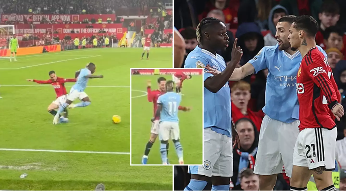 Jeremy Doku has the final say in battle against Antony with 'stay calm' social media post