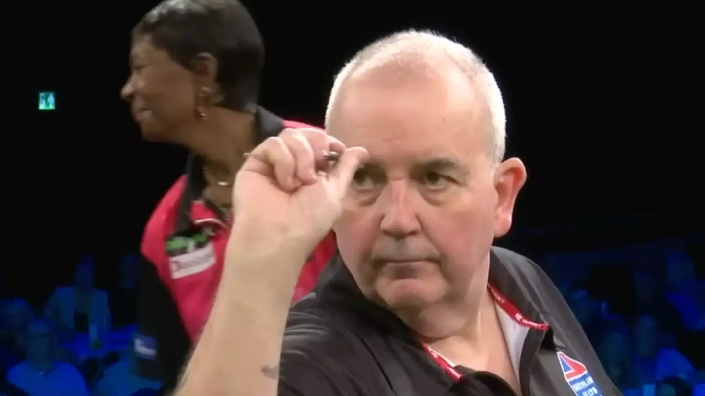 Phil Taylor Had One Televised Match Against Women's Darts Star