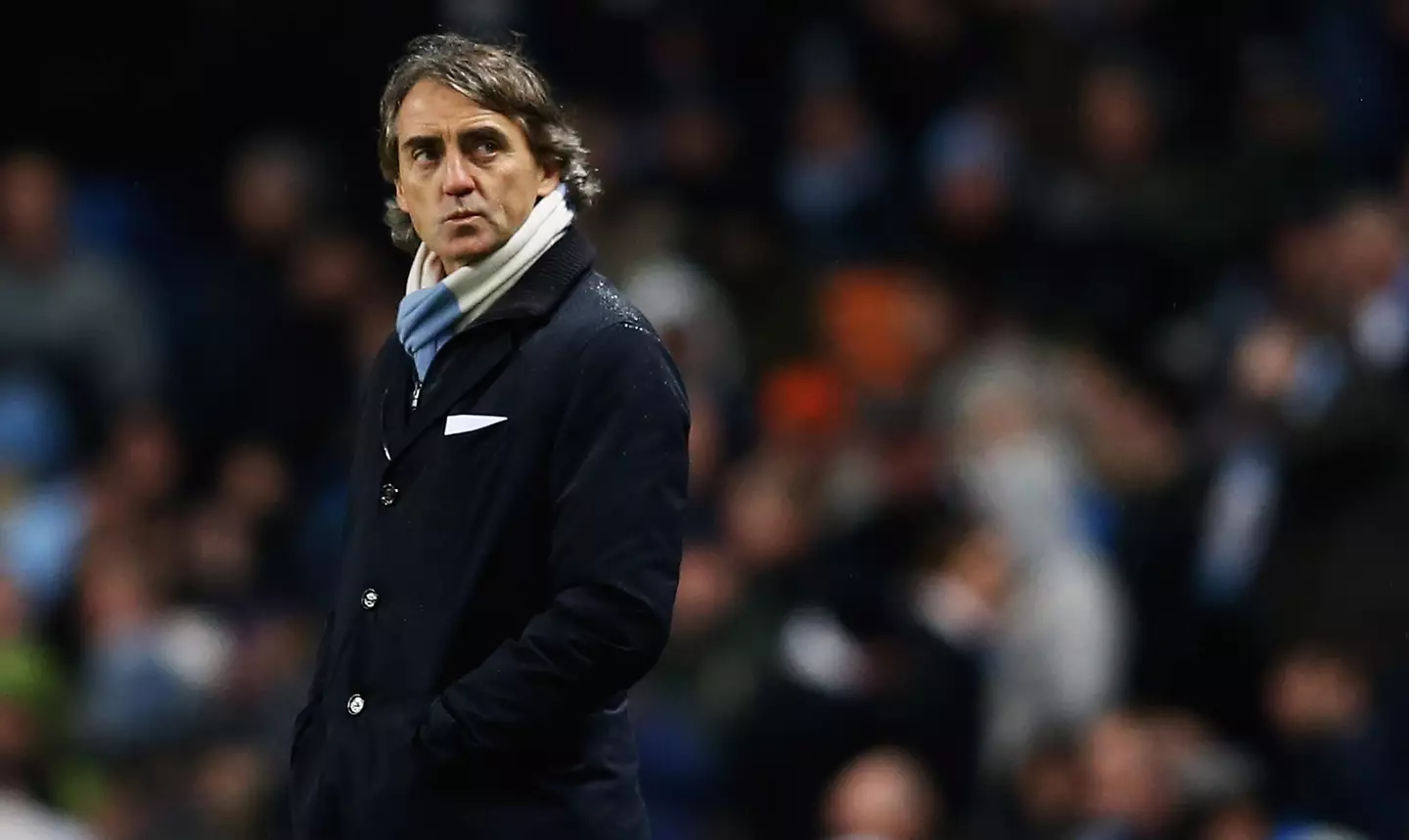Mancini has been telling friends he could be in contention for the United job. Image: Getty