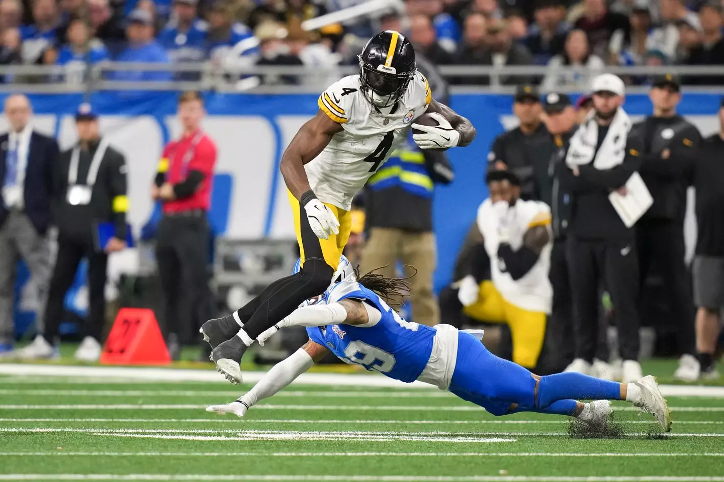 DK Metcalf could be in trouble for his conduct. Image: Getty