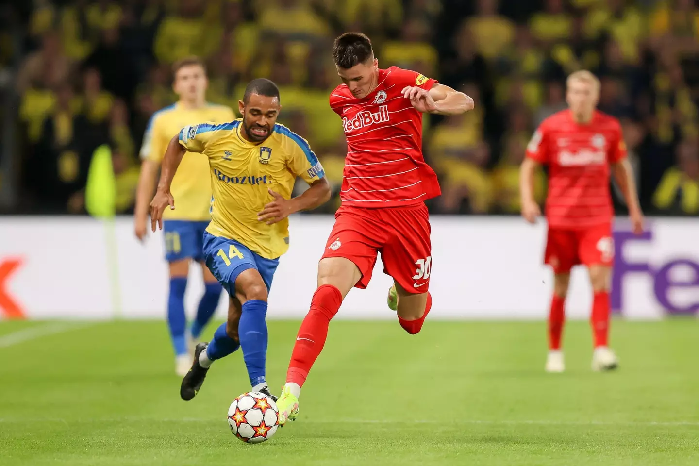 Manchester United, Chelsea and Liverpool have all been linked with Sesko (Image: Alamy)