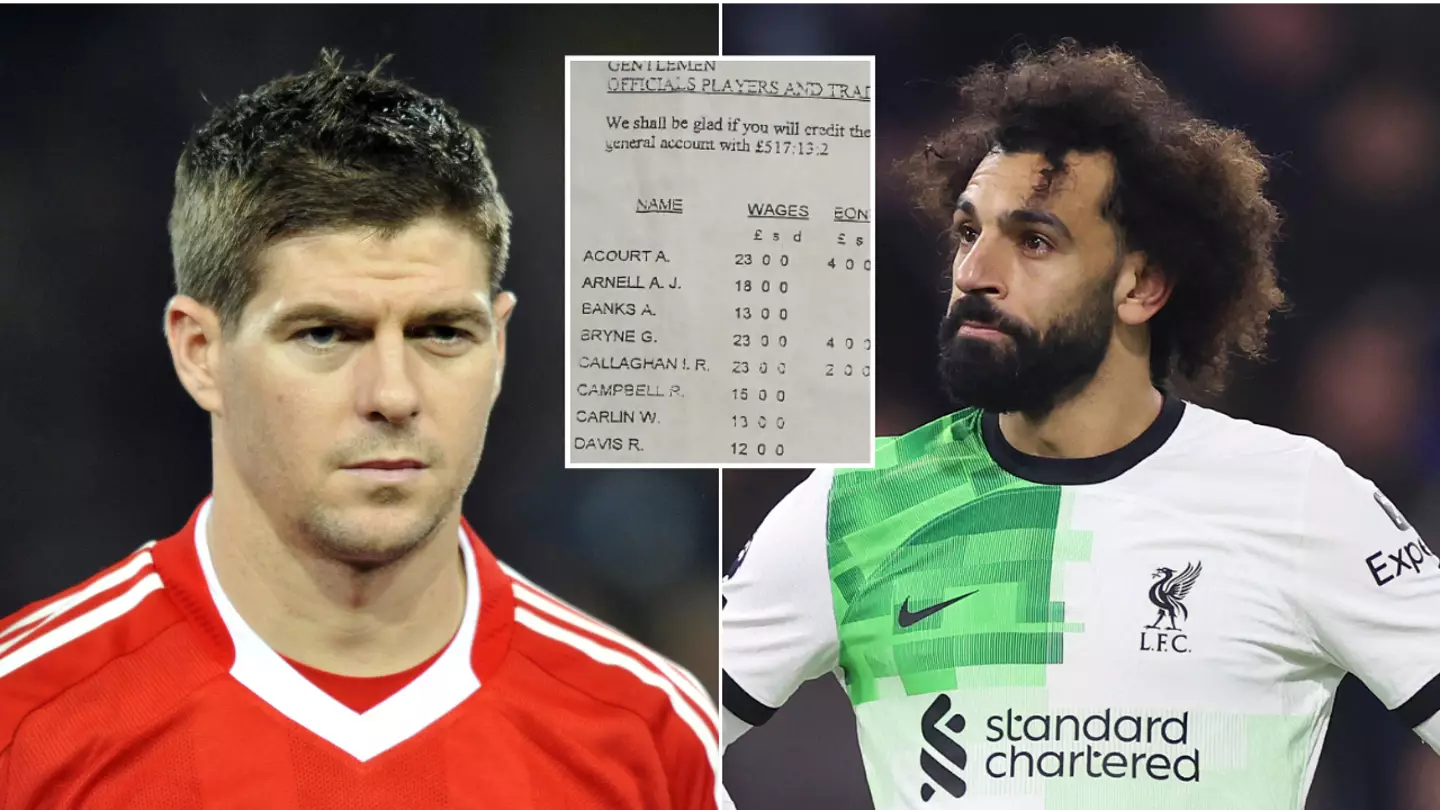 Liverpool squad payslips 'leaked' and shows huge worth of Mohamed Salah and others